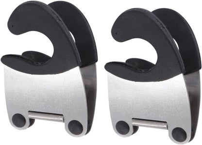 2 Pack Stainless Steel Pot Clip Spoon Holder for Cooking