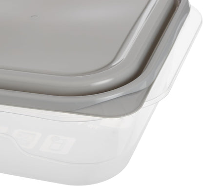 GoodCook EveryWare Extra Large Square Food Storage Container, 2 Pack, BPA Free