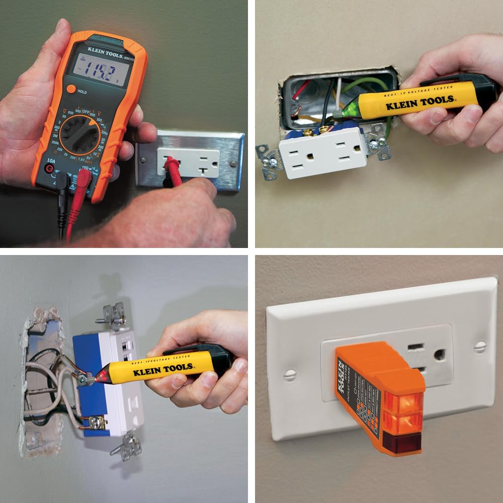Klein Tools IR1 Infrared Thermometer with Targeting Laser, Auto-Hold, More
