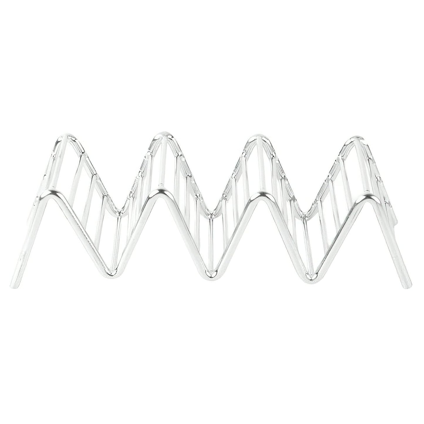 G.E.T. 4-81828 Stainless Steel Taco Holder / Stand, Holds 12 Tacos