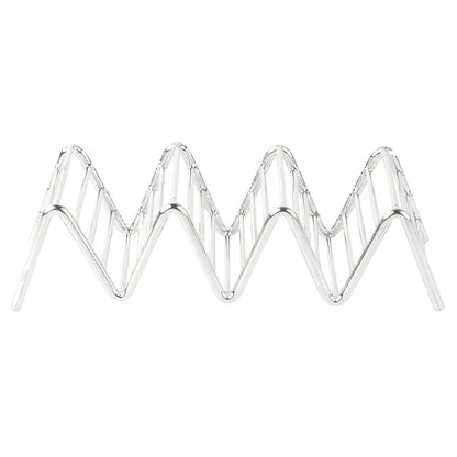 G.E.T. 4-81828 Stainless Steel Taco Holder / Stand, Holds 12 Tacos