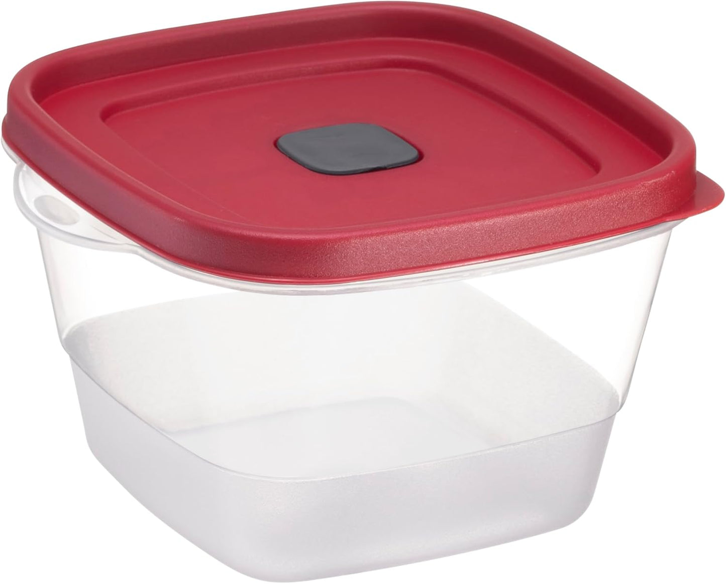 Tribello 16-Piece BPA-Free Plastic Food Storage Set, Red Vented Lids - Microwave, Dishwasher Safe: Perfect for Meal Prep, Leftovers, and Kitchen Organization