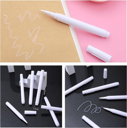 Chalkboard Labels 180pcs Waterproof Reusable Label Stickers with 2 White Liquid Chalk Markers for Storage Bin, Food Container, Mason Jars 5X7.5cm Black
