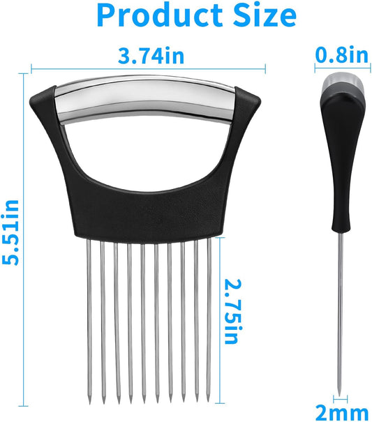 Onion Slicer Holder with Protective Case