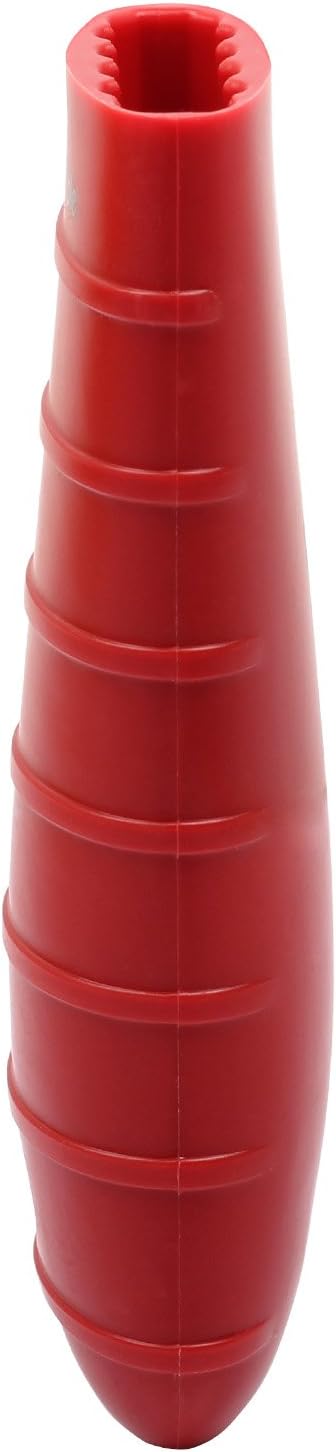 Silicone Hot Handle Holder, Potholder (Extra Thick Red) for Cast Iron Skillets, Pans, Frying Pans & Griddles, Metal and Aluminum Cookware Handles - Sleeve Grip, Handle Cover