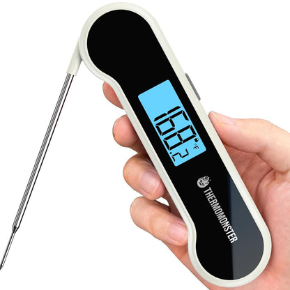 0.5 Sec Instant Read Meat Thermometer Digital for Cooking, Red