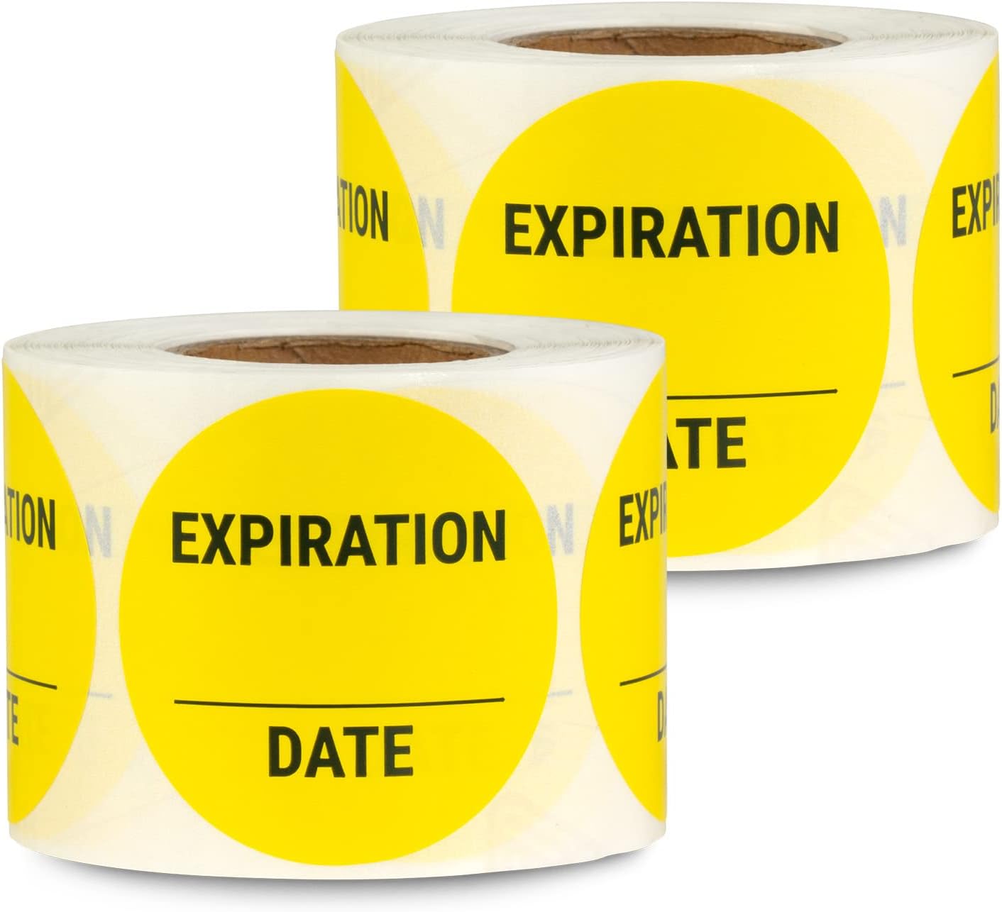 Use by/Expiration Food Date Labels (1.5 inch, Round - 300 Labels) Use by Date Stickers for Food Service, Dating Food Rotation, Best Before Food Prep, Delis or Restaurants