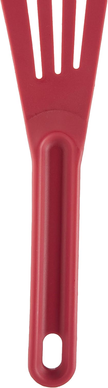 Mercer Culinary Hell's Tools Hi-Heat Slotted Spatula, 12 Inch x 3.5 Inch, Gray