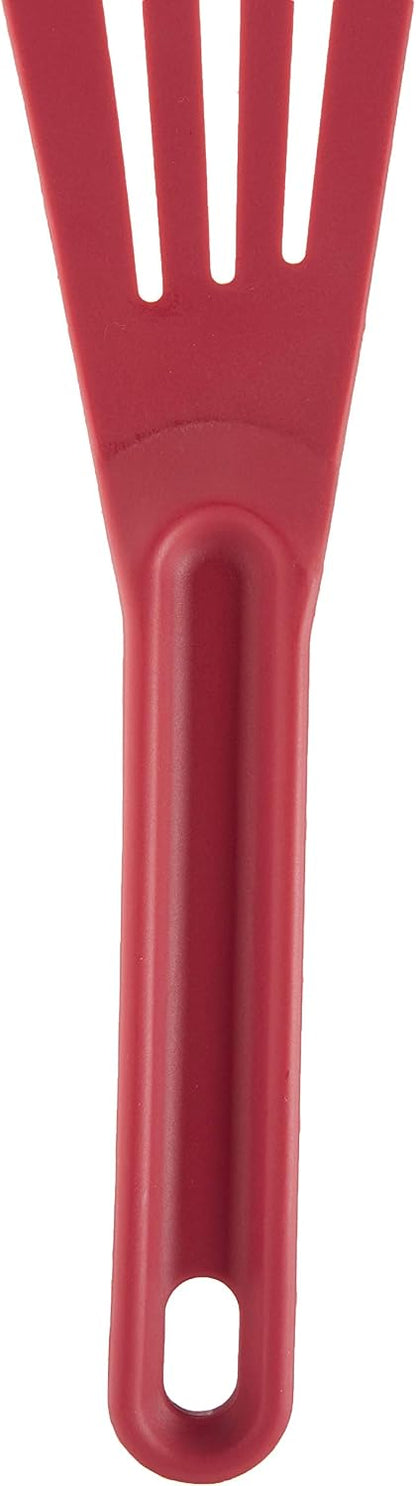 Mercer Culinary Hell's Tools Hi-Heat Slotted Spatula, 12 Inch x 3.5 Inch, Gray