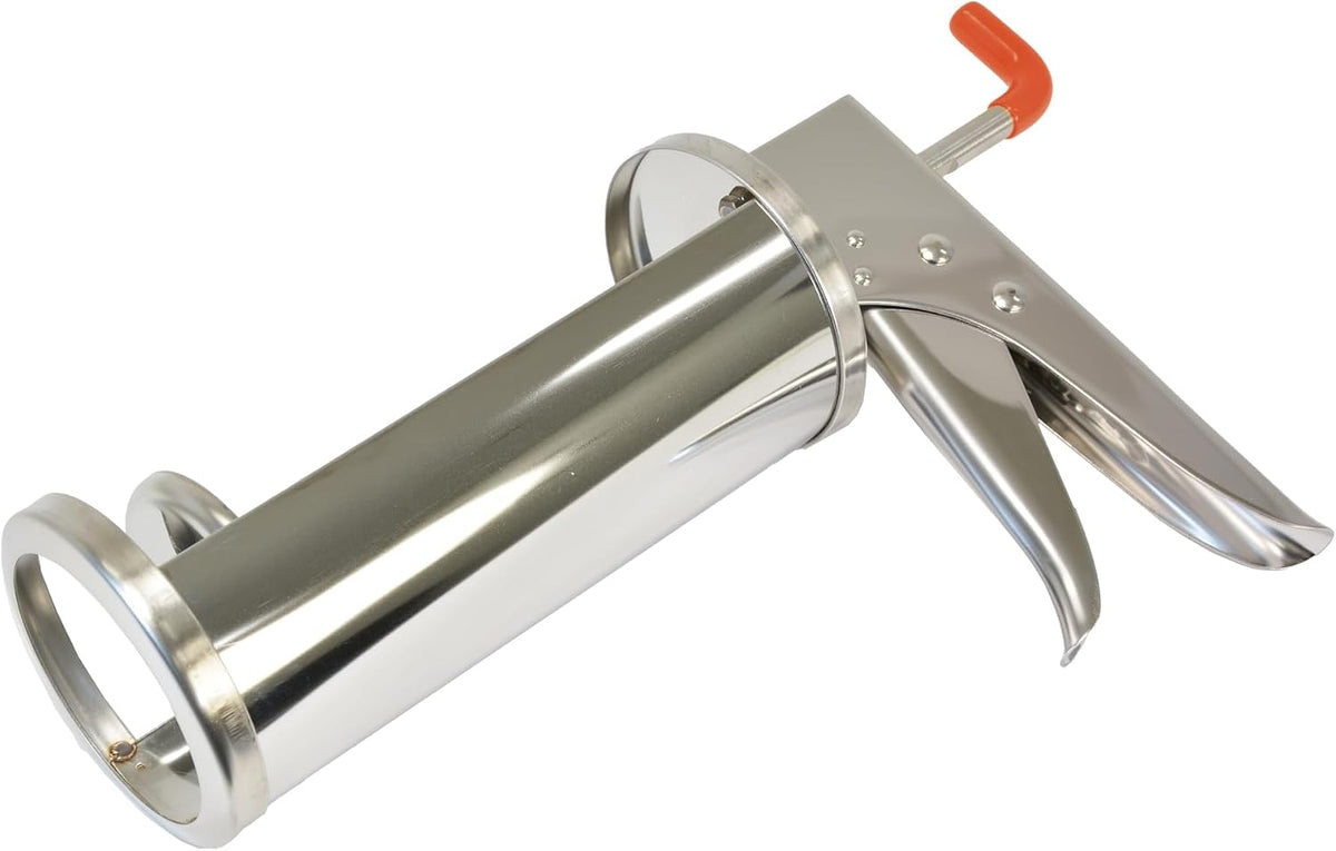 Prince Castle Sauce Dispenser, 1/2 oz, White - Commercial Dispenser for Thick and Heavy Sauces Like Tartar, Mayonnaise, Sour Cream, Condiments, Guacamole