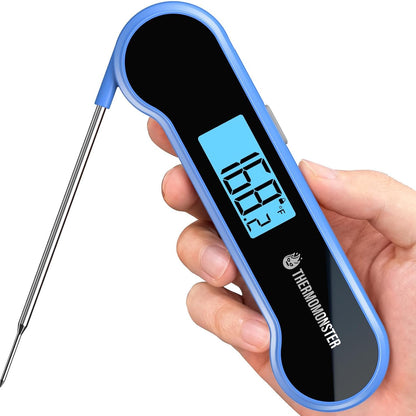 0.5 Sec Instant Read Meat Thermometer Digital for Cooking, Red
