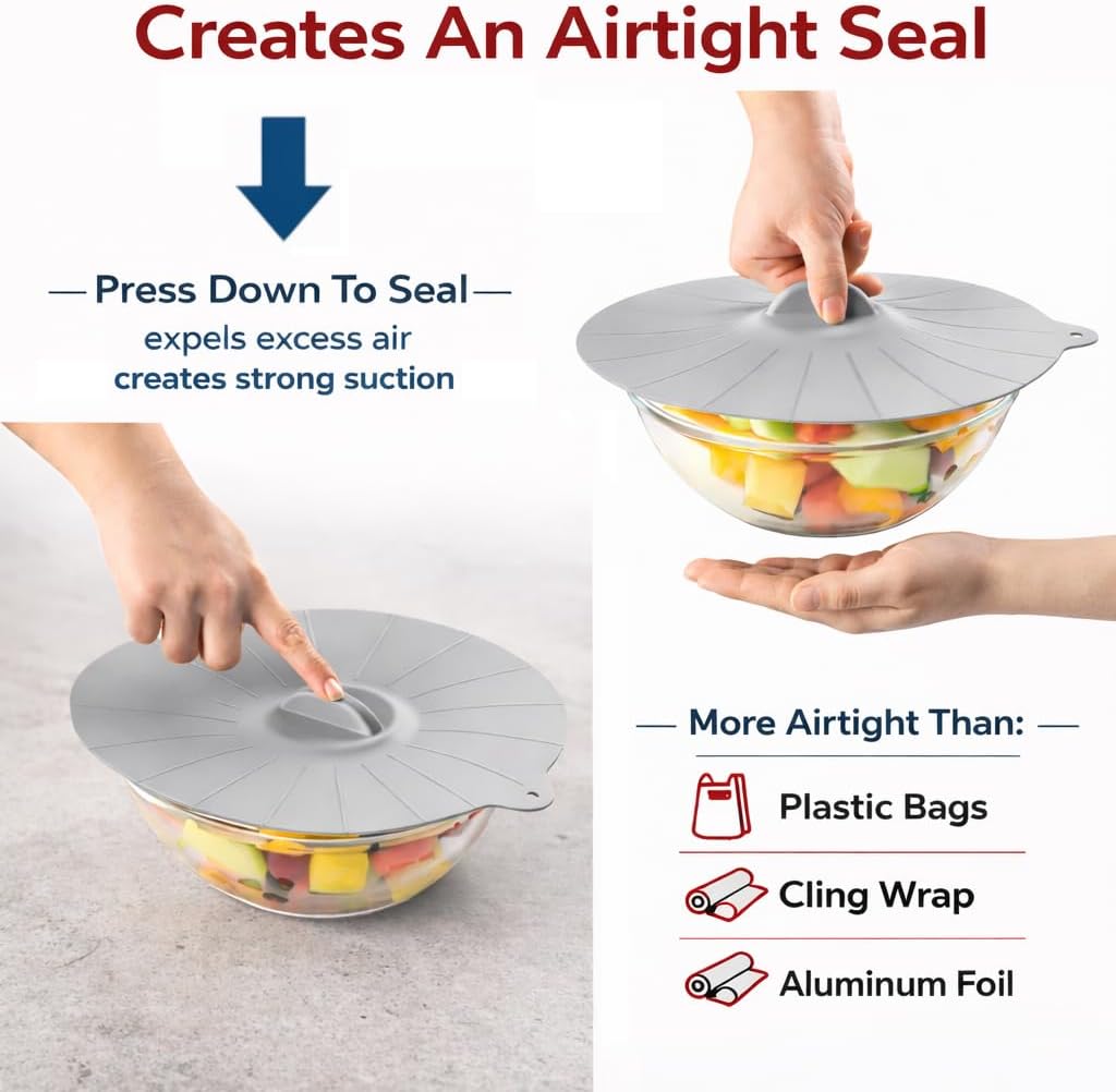 HIC Kitchen Splatter Guards for Microwave, BPA Free