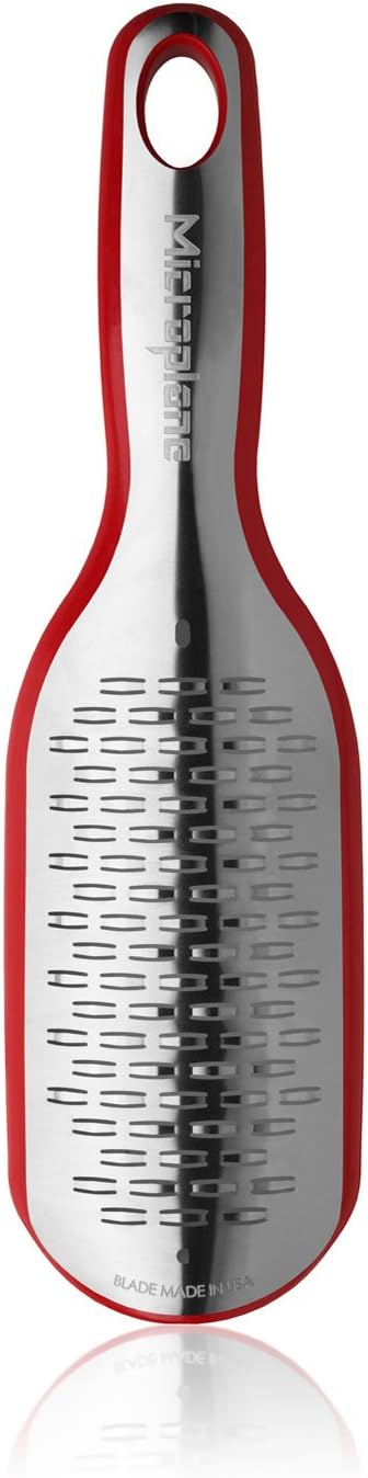 Microplane Elite Series Grater (Ribbon, Red)