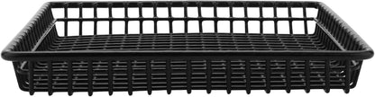 G.E.T. WB-315-MG Heavy Duty Iron Wire Utility Storage Basket/Bin with Handles, 11" x 8" x 8"