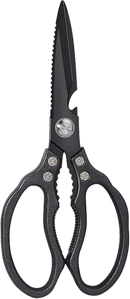 Kitchen Scissors Heavy Duty Stainless Steel Kitchen Shears Sharp Food Cooking Dishwasher Safe Scissors for Meat Chicken Poultry Fish Meat Herbs