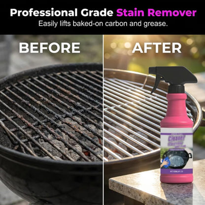 Fast-Acting Heavy-Duty Grill Degreaser Spray, 120 Ml BBQ Grill Cleaner, Multi-surface Barbecue Degreaser, Quick Foaming, For Stainless Steel, Oven Racks, Griddles (1PCS)
