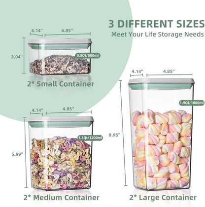 2 Pack 88oz/11 Cups Large Glass Storage Containers with Lids, High Borosilicate BPA Free Airtight Leakproof Meal Prep Containers for Microwave, Freezer & Dishwasher, Kitchen, Gym & Picnic,Baking