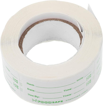 GLEAVI Removable Date Stickers for Food Storage Self-Adhesive Expiration Labels for Refrigerated Items Easy Application and Removal Safe for Food Containers