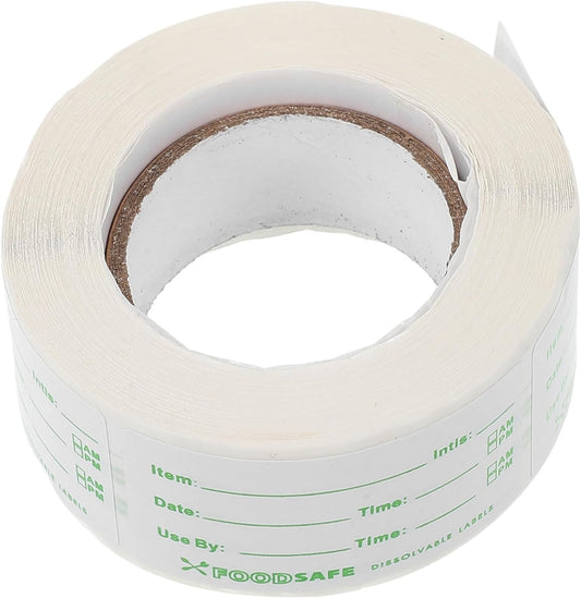 GLEAVI Removable Date Stickers for Food Storage Self-Adhesive Expiration Labels for Refrigerated Items Easy Application and Removal Safe for Food Containers