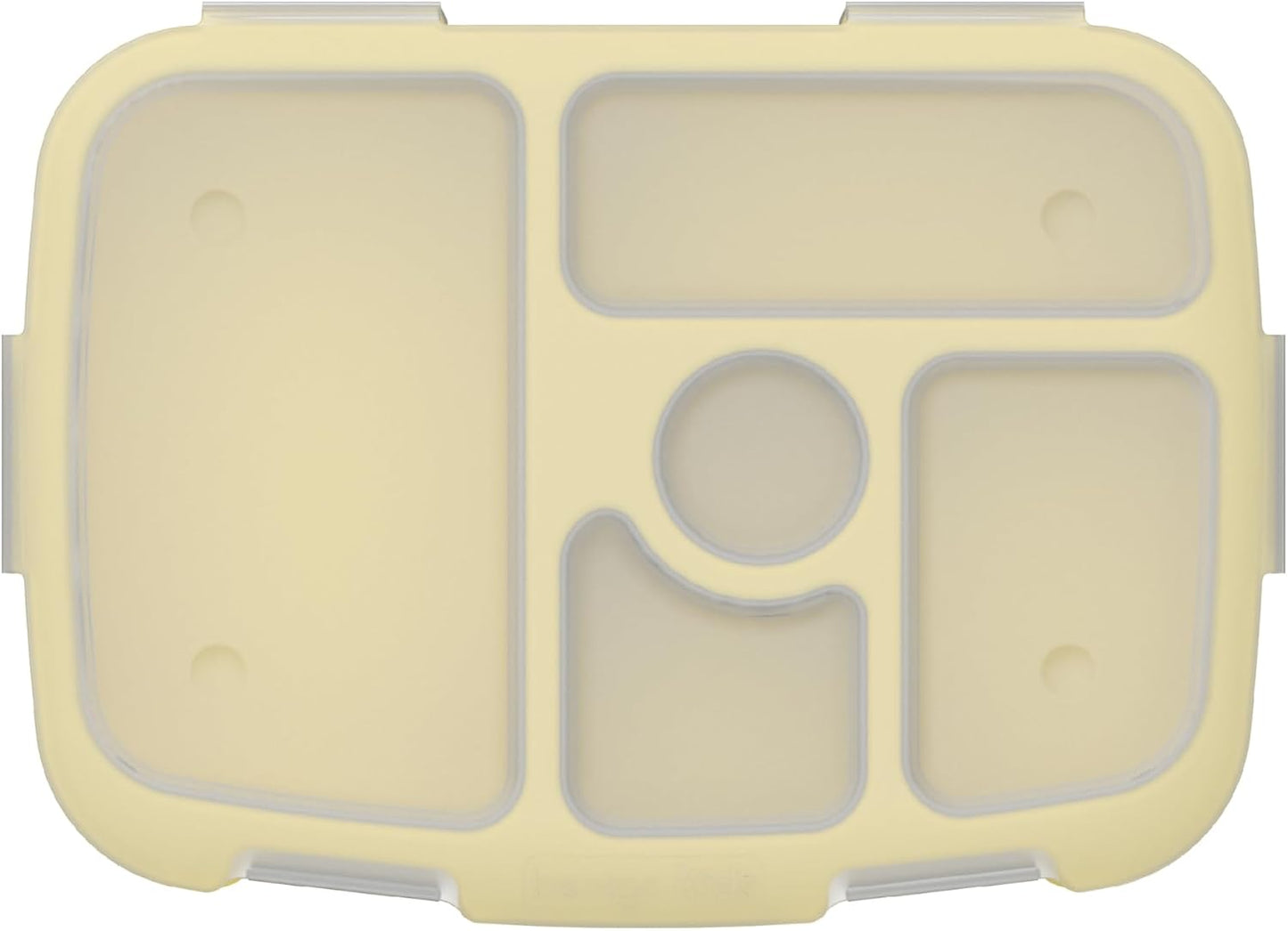 Bentgo® Kids Prints Tray with Transparent Cover - Reusable, BPA-Free, 5-Compartment Meal Prep Container with Built-In Portion Control for Healthy Meals At Home & On the Go (Mermaids in the Sea)