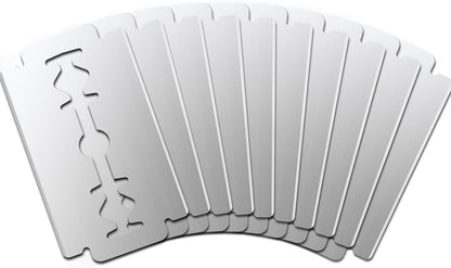 NiHome 10-Pack Bread Lame Replacement Blades, Ultra Sharp for European Bread Dough Scoring, Compatible with Most Handles, Premium Durable Material for Precision Cuts, Create Intricate Patterns Easily