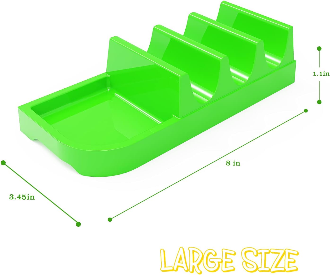 Taco Holder Stand, Taco Bar Serving Set for a Party 4 Taco Holders Nachos Tortilla Taco Serving Platter Stackable Tuesday Kit, Taco Night