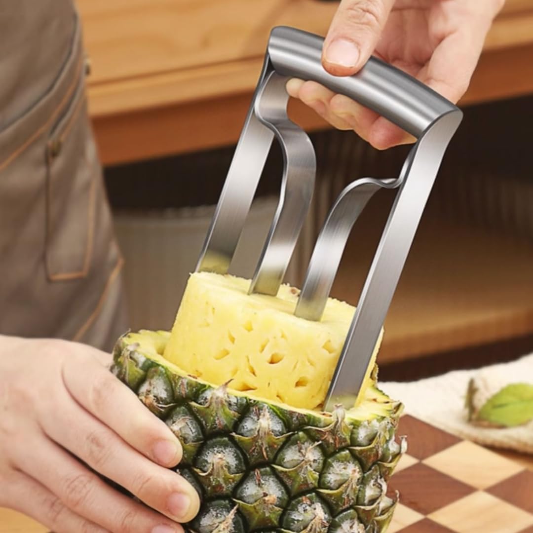 Pineapple Corer Tool, Stainless Steel Pineapple Peeler, Core Remove