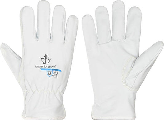 Superior Glove Endura Cut Resistant Leather Work Gloves