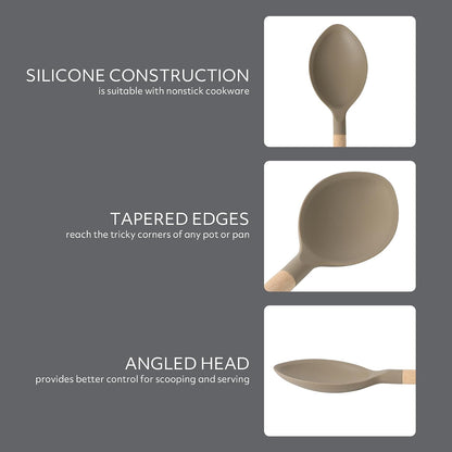 Sur La Table Kitchen Essential Mealcraft Silicone Spatula - Juniper Green