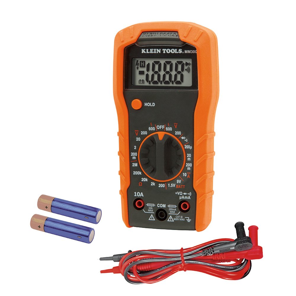 Klein Tools IR1 Infrared Thermometer with Targeting Laser, Auto-Hold, More