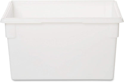 Rubbermaid Commercial Products Polycarbonate Food Storage Box/Tote, 2 Gallon, Clear, for Restaurant/Kitchen/Cafeteria