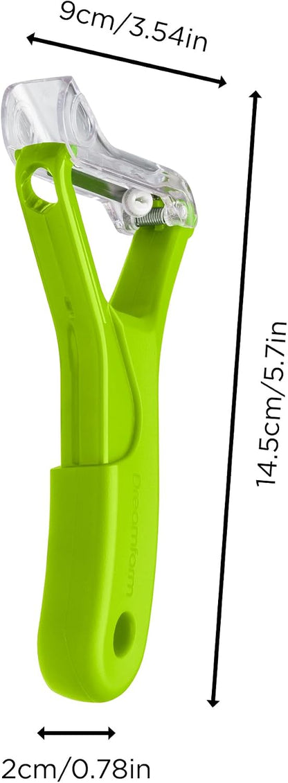 Dreamfarm Sharple Self-Sharpening Vegetable Peeler - Kermit Green