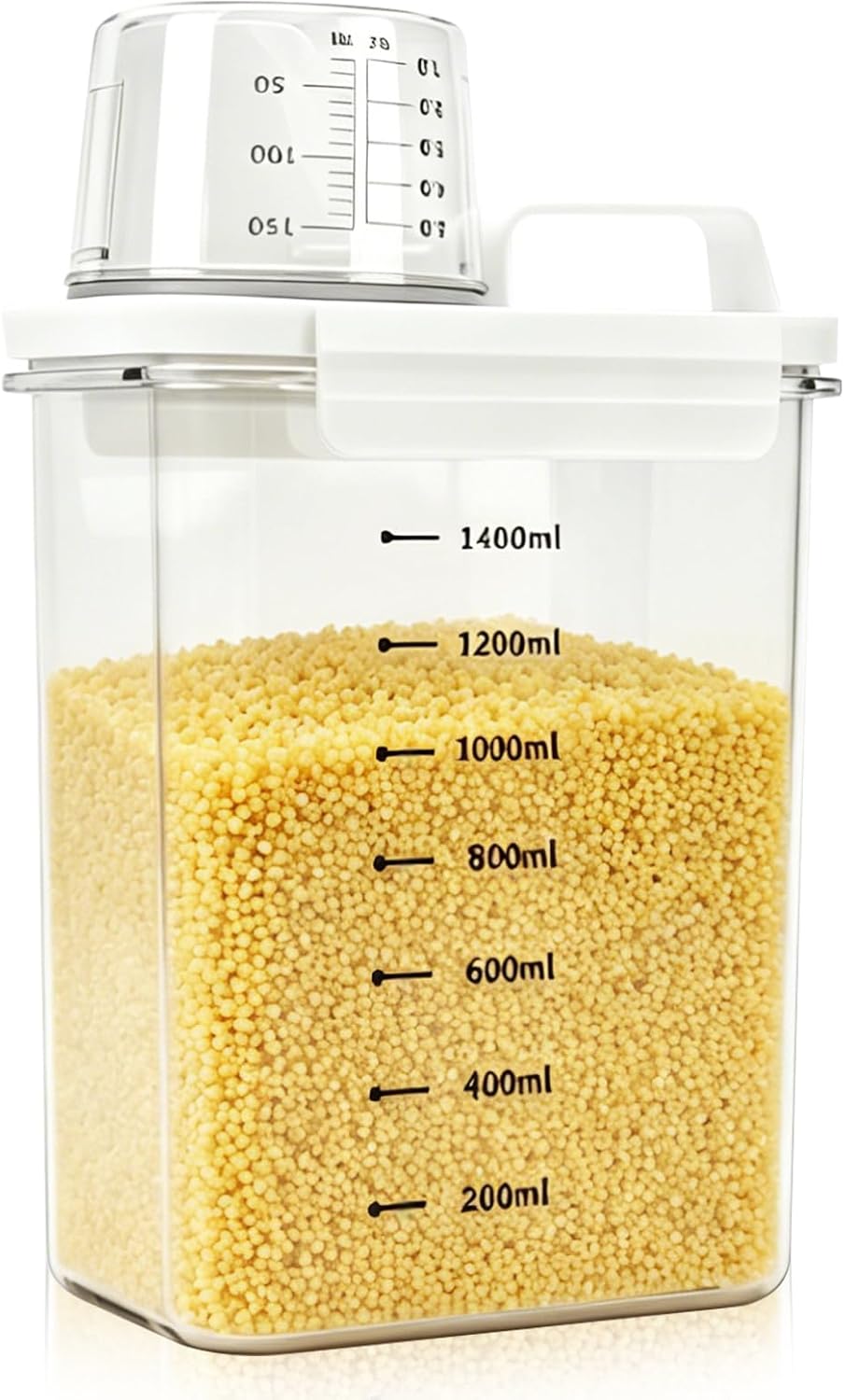 wheat berry storage compatible with granola container, BPA Free Airtight Cereal Container with Pour Spout, Dry Food Storage for Rice, Flour, Oats and Grains, Keeps Pantry Neat and Ingredients Fresh