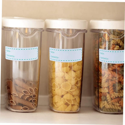 Homoyoyo English Record Date Stickers Kitchen Food Storage Labels DIY Paste for Organizing Eco-Friendly Peel Stick