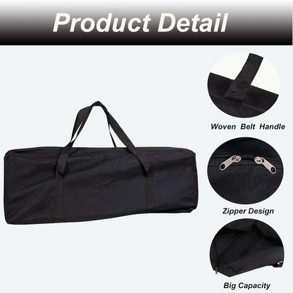 BBQ Tool Storage Bag,Grill Utensil Storage Bag Oxford Grilling Bags for Outdoor Grilling Waterproof Foldable Cooking Tools Bag Carry Bag for Camping Car Trip Outdoor Camping