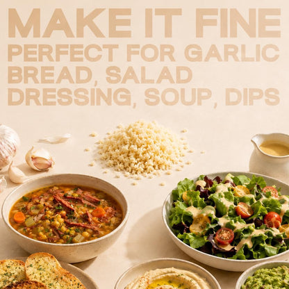 Gourmet Easy Garlic Press Lifetime Replacement, No Need to Peel, Fine Mince