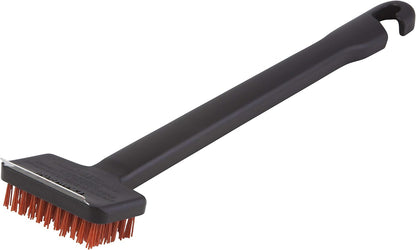 Charbroil Safer Cool-Clean Grill Brush – Grit-Infused Nylon Bristles for Cool Grates, Heavy-Duty Scraper, Built to Last 50,000+ Scrubs