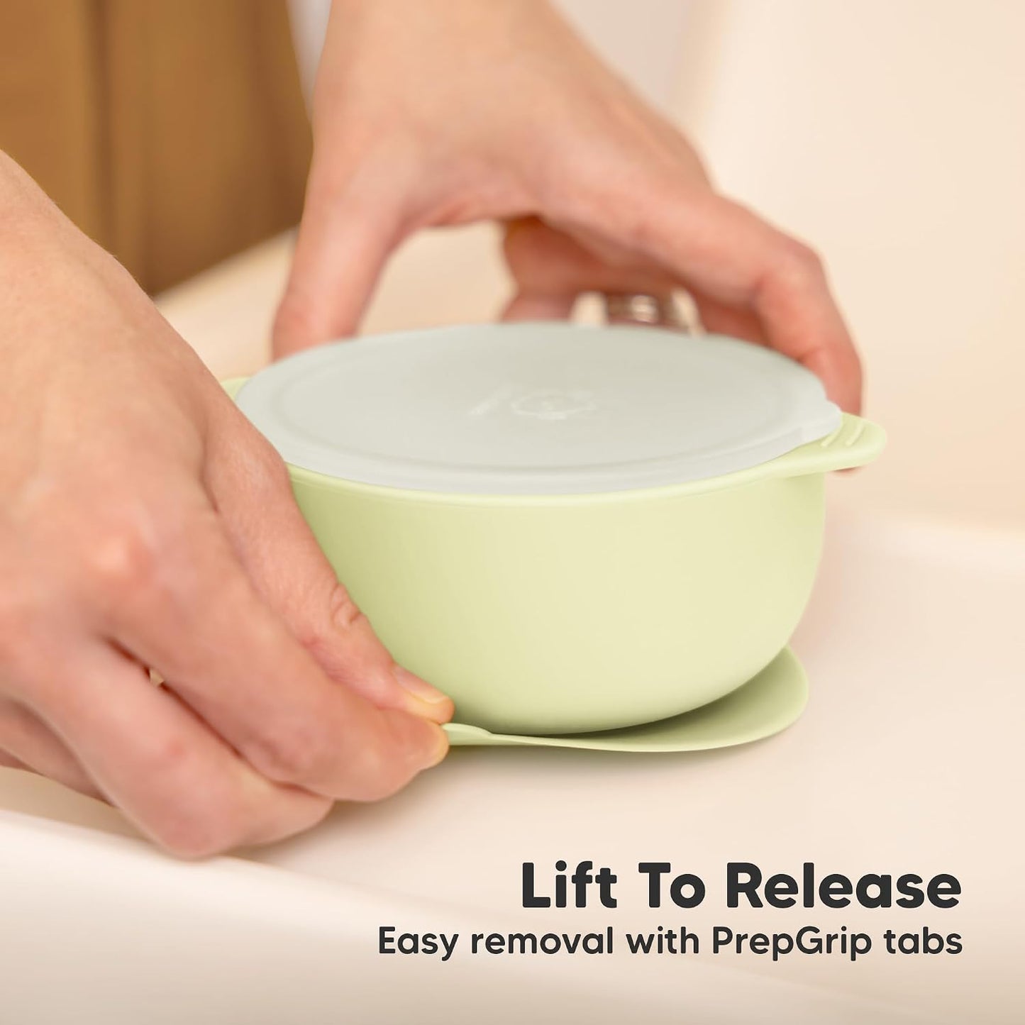 KeaBabies 2-Pack Baby Bowls with Suctions, Lids - Silicone Toddler Suction Bowls for Baby Boy, Girl, Kids, Food Grade Silicone, BPA-Free, Dishwasher Safe, Toddler Eating Essentials (Terracotta)