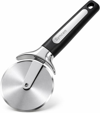 Heavy Duty Pizza Cutter Wheel, Stainless Steel Sharp Pizza Slicer