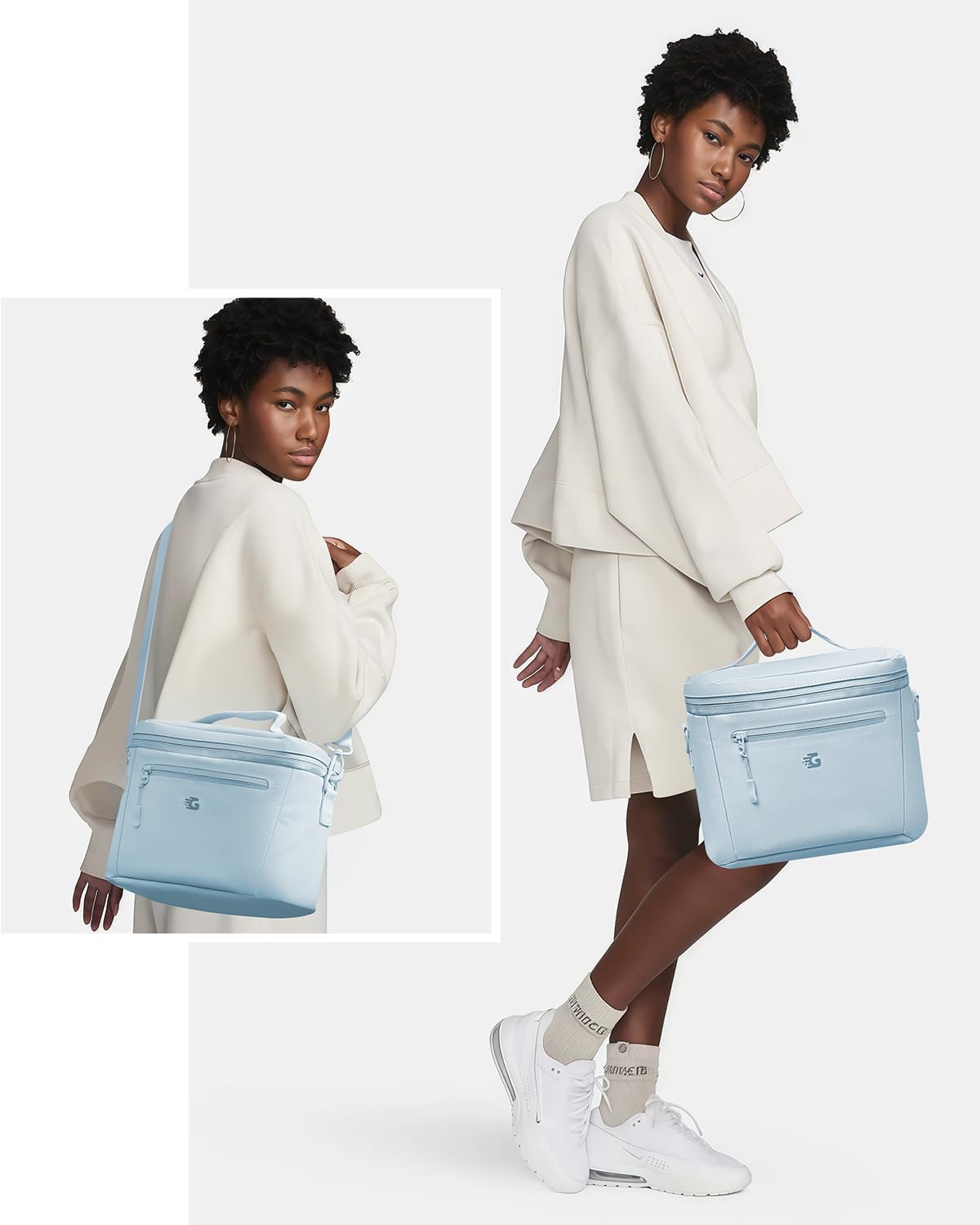 GLORIEROO Insulated Lunch Box Bag Women Girls - Waterproof Leakproof Lightweight Reusable Cooler for School Work Picnic - Back to School