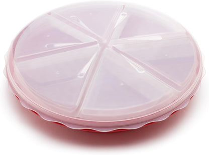 Fox Run Pie Carrier and Saver With Lid, Saves up to 10" Pies, Includes 6 Pie Slice Containers