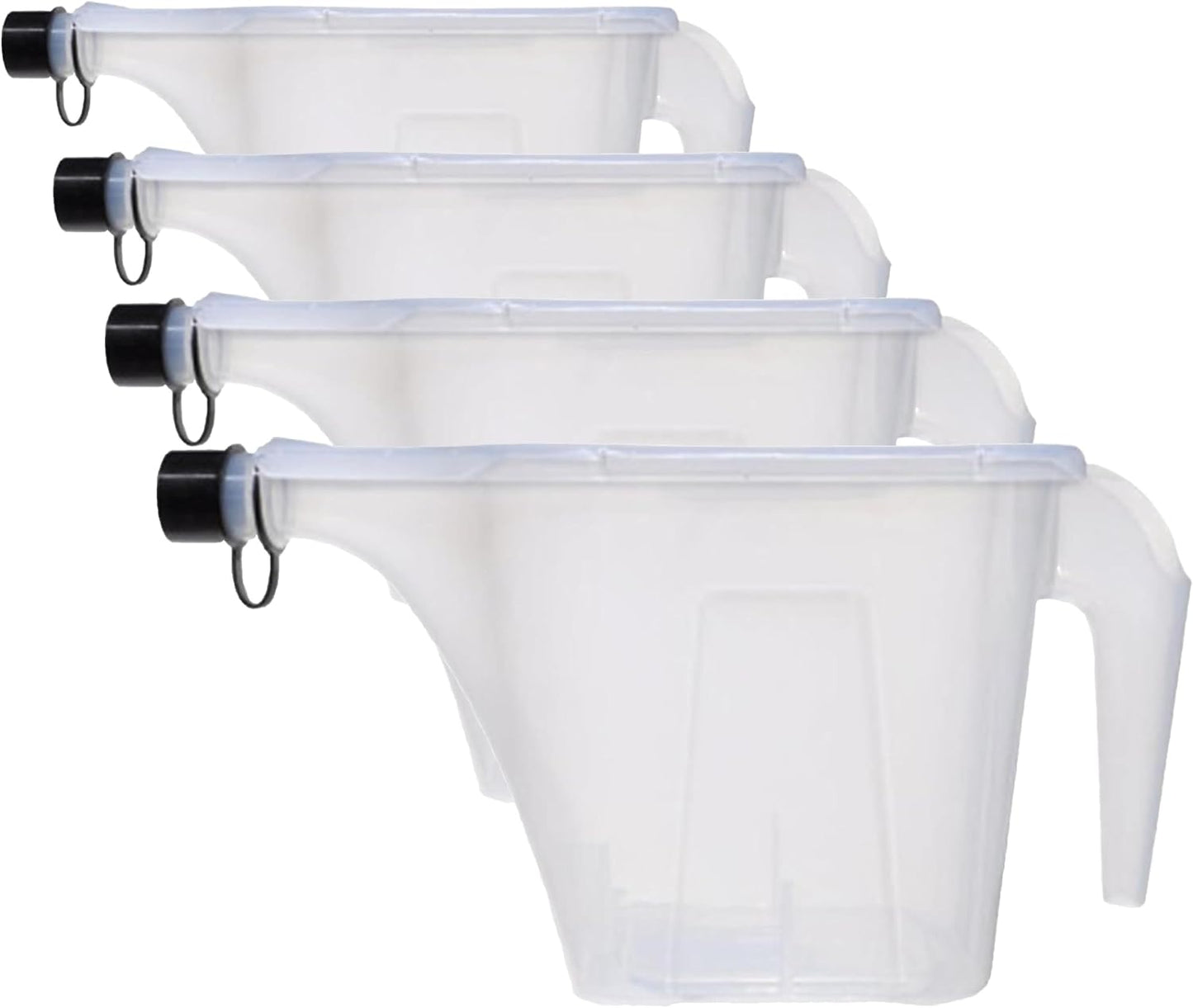 More Birds 3-in-1 Super Tote, 5 lb Capacity Container | Easy Grip Handle & Stackable Design, Portable Seed Holder & Dispenser for Backyard Birding and Wildlife, 100-SF-TOTE