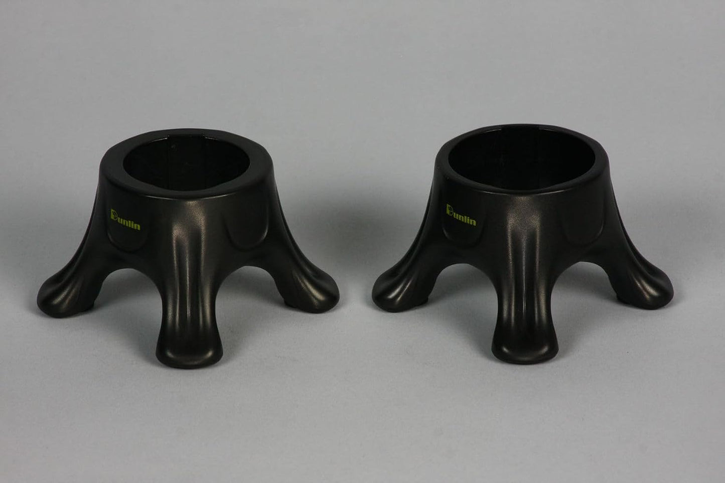 Dunlin - Condiment Bottle Holder (CBH) Deluxe - 1 Small (CBH 500) and 1 Large (CBH 1000), Matte Black - Upside Down Bottle Emptying Holders