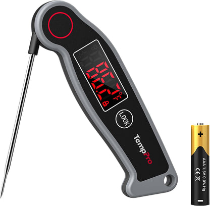 TempPro TempSwift 0.5 Sec Instant Read Digital Meat Thermometer Waterproof