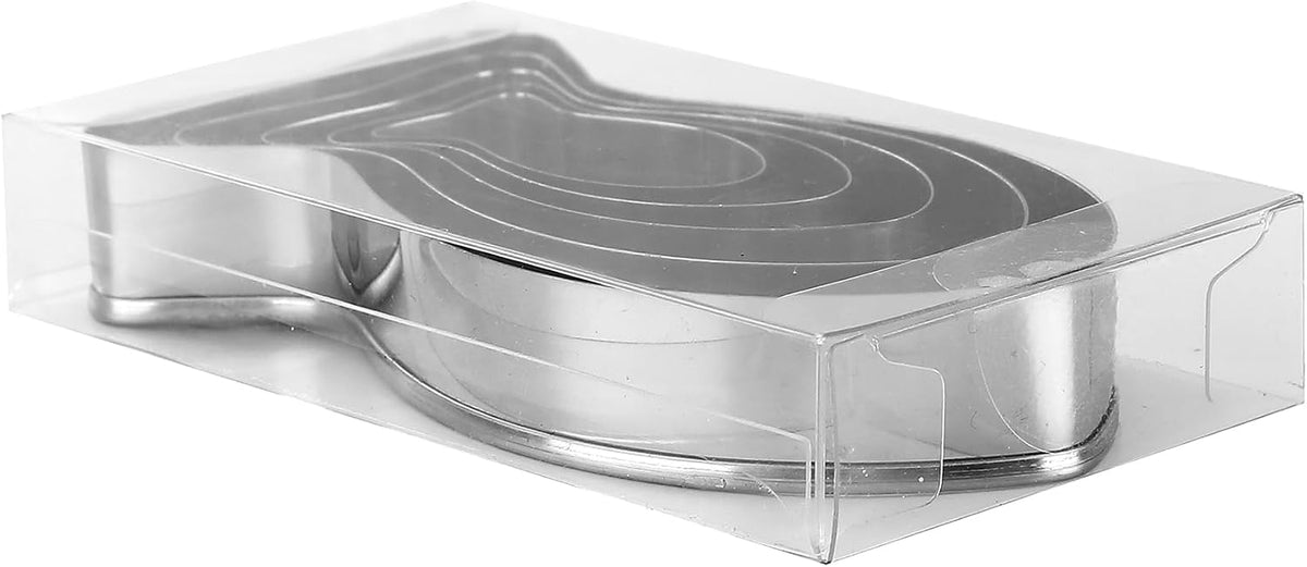 MrCookie 4" Large Christmas Cookie Cutters Set,Thickened Stainless Steel
