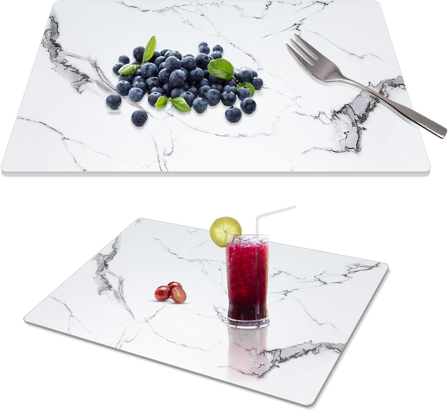 Tempered Glass Cutting Boards for Kitchen, Set of 2 Gold Glass Chopping Boards, 16"x12" & 12"x8" Cutting Boards With NonSlip Feet, Scratch Resistant, Heat Resistant, Easy to Clean