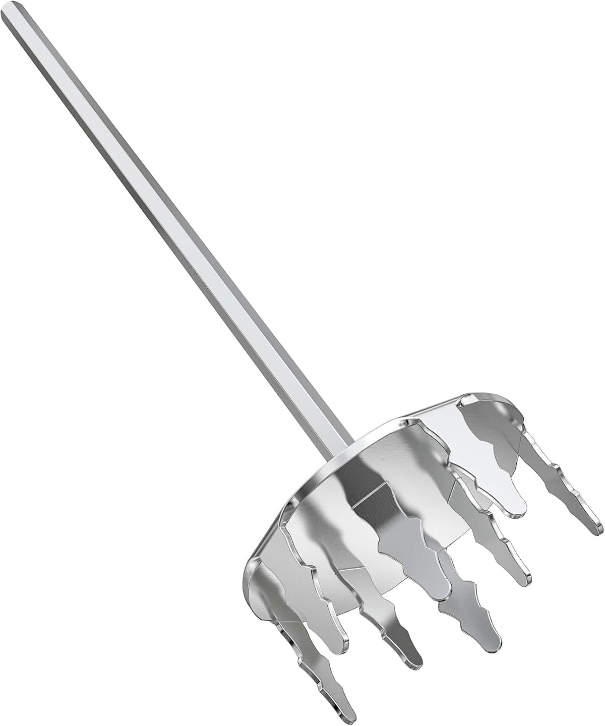 Onlyfire 4 Inch Stainless Steel Pork Puller, Upgraded Ultra-Sharp