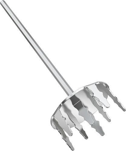 Onlyfire 4 Inch Stainless Steel Pork Puller, Upgraded Ultra-Sharp