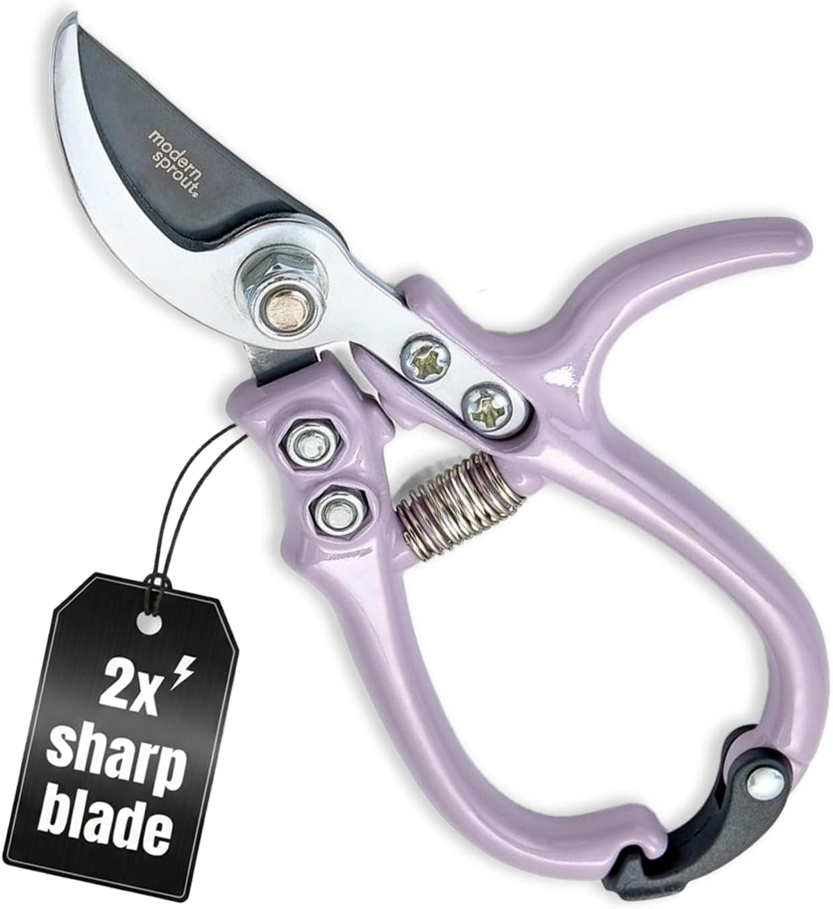 Modern Sprout Bypass Hand Pruners - Scissors - Gardening Tools - Sage