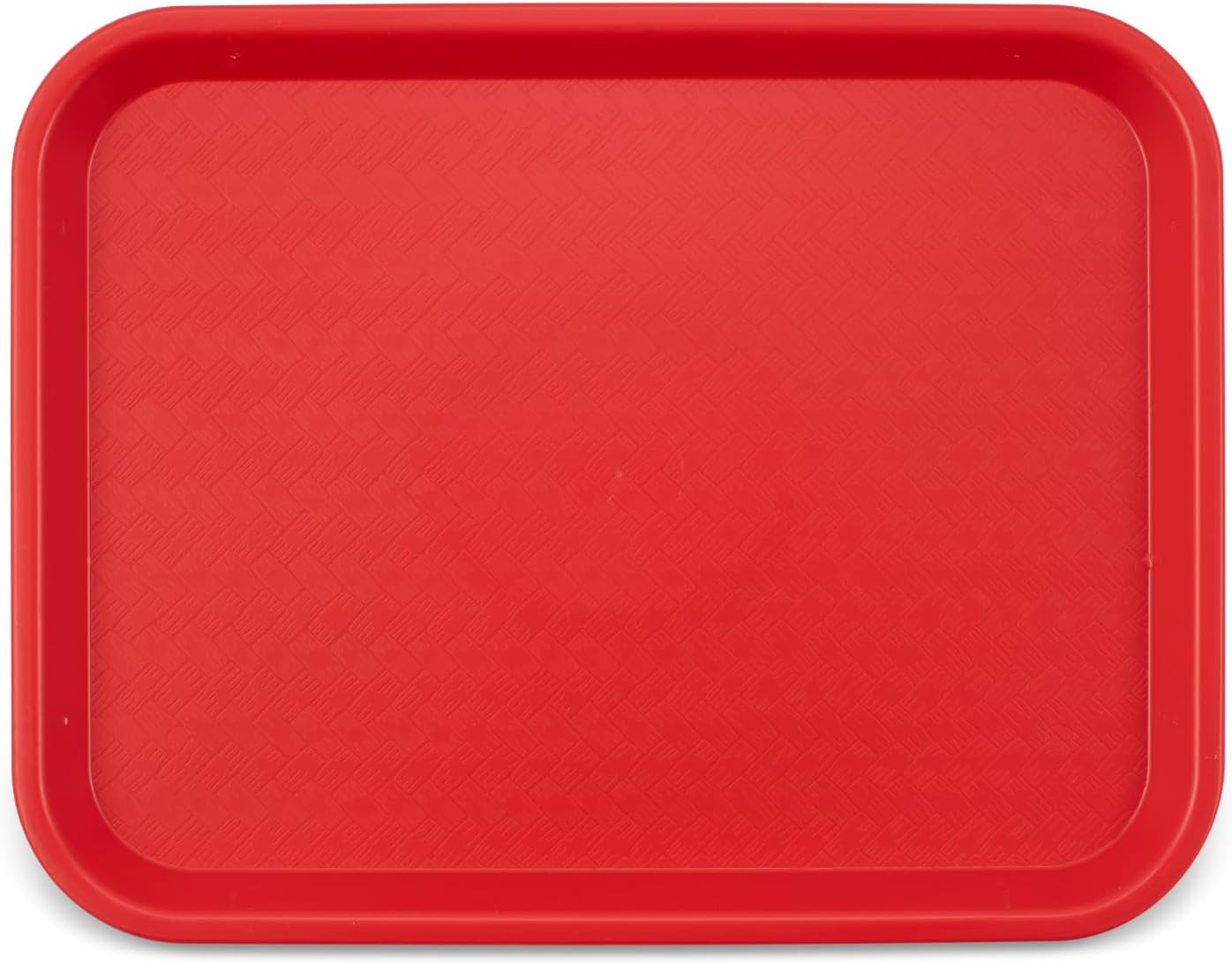 Carlisle FoodService Products Café Cafeteria Tray, Fast Food Tray for Restaurant or Commercial Use, 14" x 18", 1 Count, Black